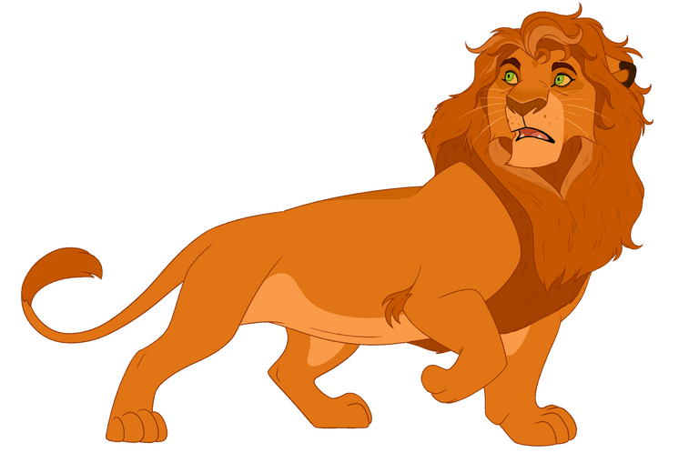 Lion / Maned Lioness - $40 USD